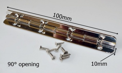 Premium Chrome Piano Hinge Range